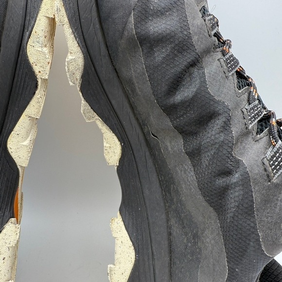 Merrell Moab Speed GTX Waterproof Trail Running Shoes Black Orange Mens 14 Wide - Picture 8 of 10